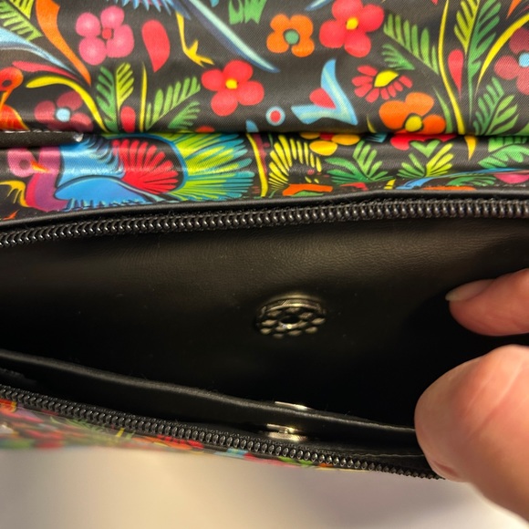 TAWI Colourful Handbag or Clutch With  Long Chain Strap From Mexico NWT - Picture 4 of 9